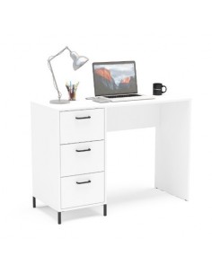 BUREAU SANTA MONICA 3 TIROIRS 2