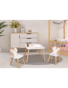 TABLE + 2 CHAISES LILY