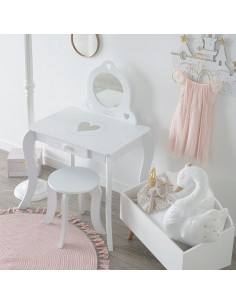 COIFFEUSE + TABOURET ENFANT 2