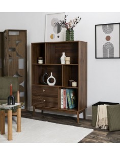 BIBLIOTHEQUE TIFFANY 2 TIROIRS