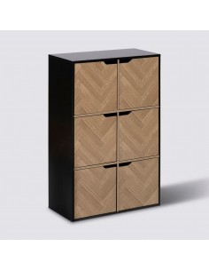 ETAGERE 6 CASES MIXNDOOR...