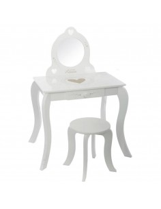 COIFFEUSE PRINCESSE + TABOURET 2